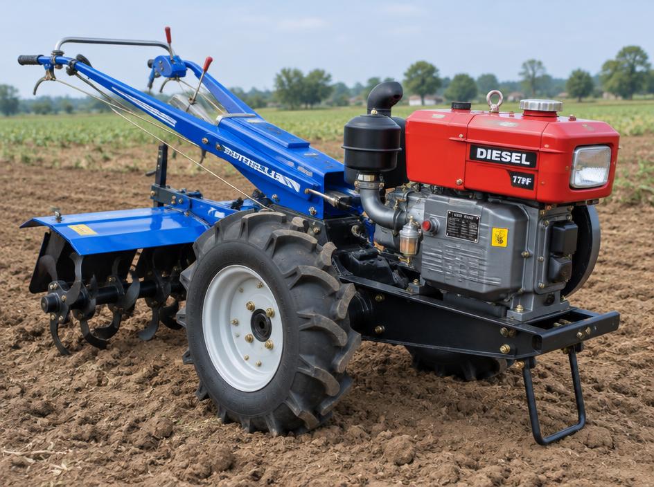 Diesel Multi-functional Power Tiller